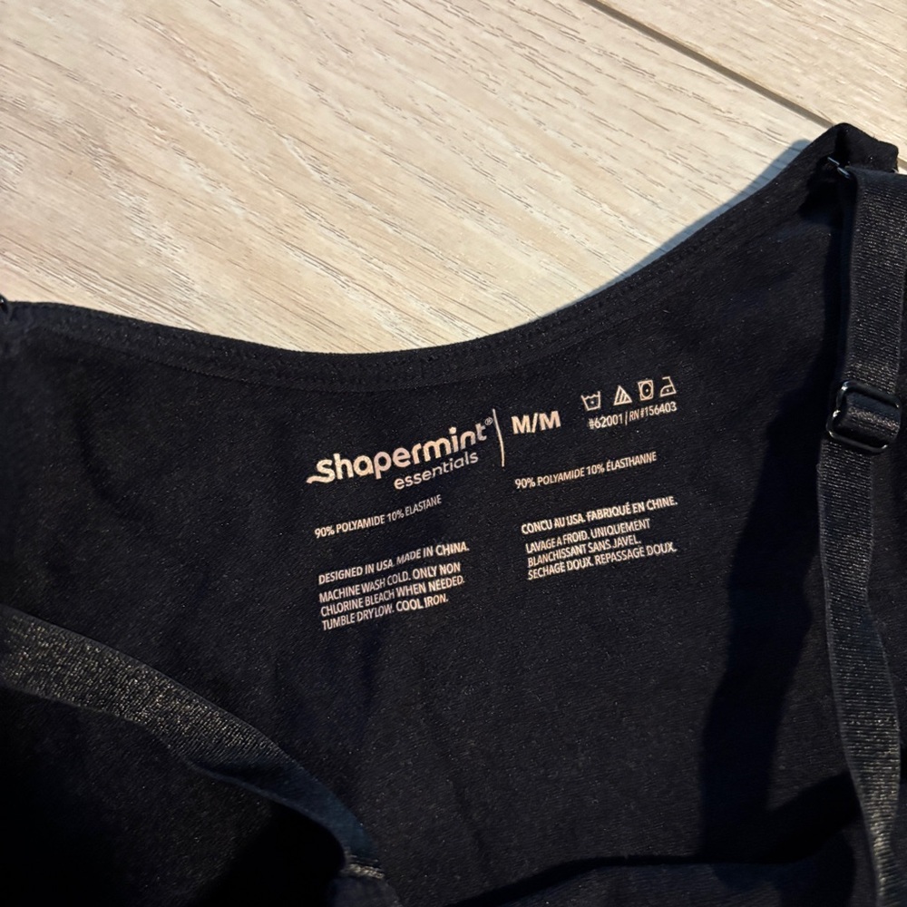 Shapermint Tank Top in Black - Picture 2 of 3